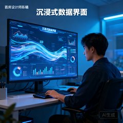 首席设计师陈曦，打造沉浸式数据界面